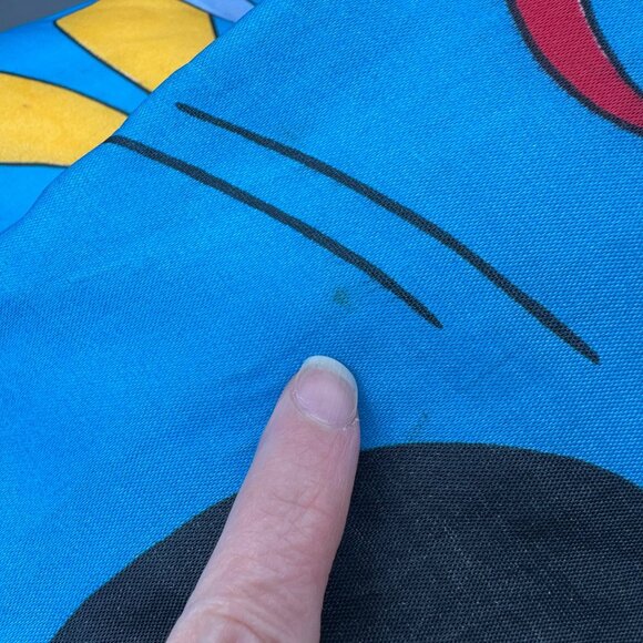 Vintage Sleeping Bag 1988 Looney Tunes Slumber Party Bugs Bunny Daffy Duck - Picture 10 of 13